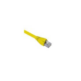 HCS T6A-00488-058 Cat6A S/FTP Patch Cord LSOH 0.5 m Sarı Ağ Kablosu