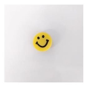 Hdmarketim 1 Adet Silikon Emoji Gülen Yüz Tekli Terlik Süsü Aksesuar