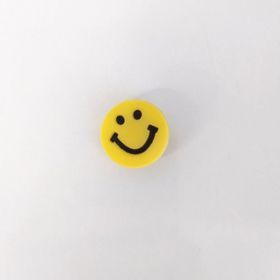 Hdmarketim 1 Adet Silikon Emoji Gülen Yüz Tekli Terlik Süsü Aksesuar