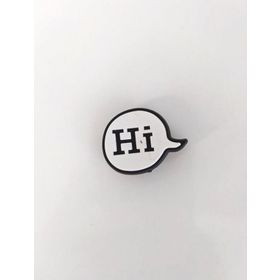 Hdmarketim 1 Adet Silikon Hi Selam Figür Tekli Terlik Süsü Aksesuar