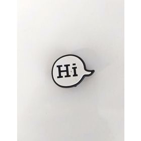 Hdmarketim 1 Adet Silikon Hi Selam Figür Tekli Terlik Süsü Aksesuar
