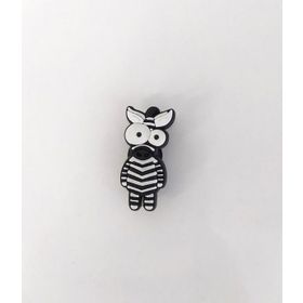 Hdmarketim 1 Adet Silikon Zebra Tekli Terlik Süsü Aksesuar