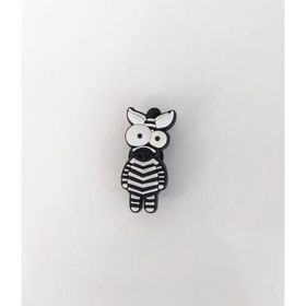 Hdmarketim 1 Adet Silikon Zebra Tekli Terlik Süsü Aksesuar