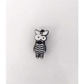 Hdmarketim 1 Adet Silikon Zebra Tekli Terlik Süsü Aksesuar