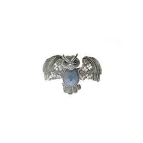 Hdmarketim 5511 Otantik Swarovski Taşlı Yarasa Kelepçe Metal Bileklik