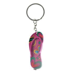 Hdmarketim 5946 Sevimli Flip Flop Terlik Figürlü Anahtarlık
