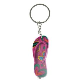 Hdmarketim 5946 Sevimli Flip Flop Terlik Figürlü Anahtarlık