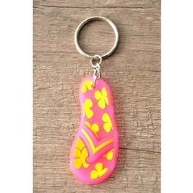 Hdmarketim 5974 Sevimli Flip Flop Terlik Figürlü Anahtarlık