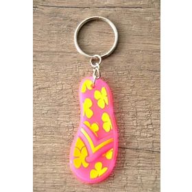 Hdmarketim 5974 Sevimli Flip Flop Terlik Figürlü Anahtarlık