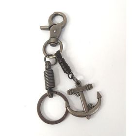 Hdmarketim Çapa Fiğürlü Deri 14 cm 10955 Anahtarlık