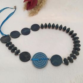 Hdmarketim El Yapımı Ahşap Otantik Tasarım Kolye