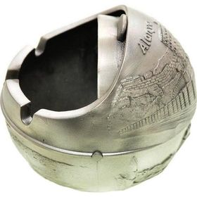 Hdmarketim Metal Açılır Kapanır İşlemeli Koku Yapmaz Küllük