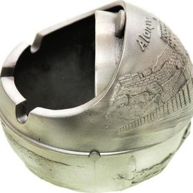 Hdmarketim Metal Açılır Kapanır İşlemeli Koku Yapmaz Küllük