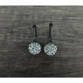Hdmarketim Şambala Model Swarovski Taşlı Beyaz Sallantılı Küpe