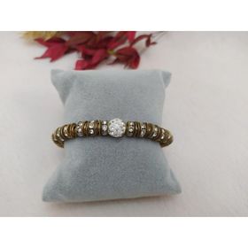 Hdmarketim Şambala Taşlı Gold Renk Lastikli Bileklik