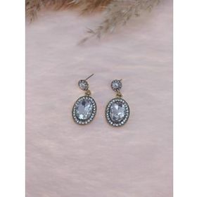 Hdmarketim Swarovski Karışık Taşlı Sallantılı Doğal Temalı Küpe