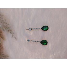 Hdmarketim Swarovski Karışık Taşlı Sallantılı Doğal Temalı Küpe