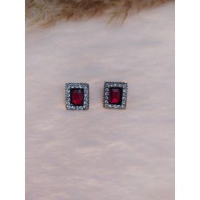 Hdmarketim Swarovski Mürdüm Renkli Işıltılı Taşlı Sallantılı Küpe