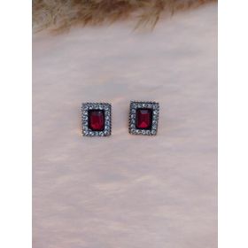 Hdmarketim Swarovski Mürdüm Renkli Işıltılı Taşlı Sallantılı Küpe