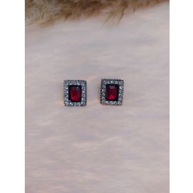 Hdmarketim Swarovski Mürdüm Renkli Işıltılı Taşlı Sallantılı Küpe
