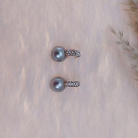 Hdmarketim Swarovski Taşlı İnci Küpe