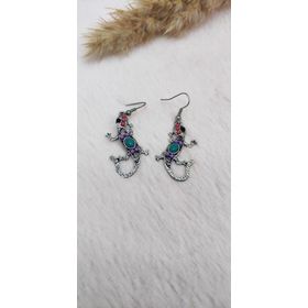 Hdmarketim Swarovski Taşlı Kertengele Temalı Gri Küpe
