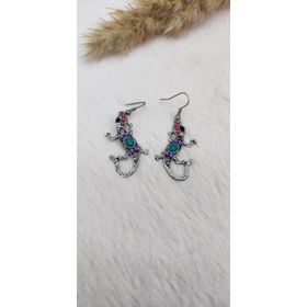 Hdmarketim Swarovski Taşlı Kertengele Temalı Gri Küpe