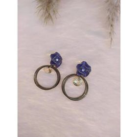 Hdmarketim Swarovski Taşlı Otantik Sallantılı Anadolu Doğa Temalı Küpe
