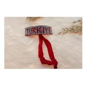 Hdmarketim Swarovski Taşlı Türkiye Yazılı Ayarlanabilir Bileklik