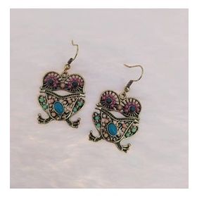 Hdmarketim Vintage Hürrem Sultan Otantik Sallantılı Kurbağa Küpe