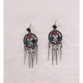 Hdmarketim Vintage Otantik Sallantılı Hürrem Sultan Taşlı Küpe