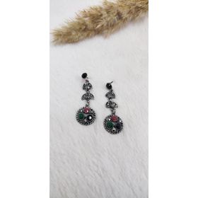 Hdmarketim Vintage Otantik Sallantılı Hürrem Sultan Taşlı Küpe