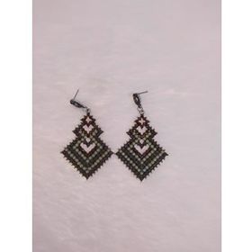 Hdmarketim Vintage Otantik Sallantılı Sevimli Anadolu Taşlı Küpe