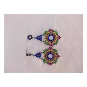 Hdmarketim Vintage Otantik Sallantılı Sevimli Anadolu Taşlı Küpe