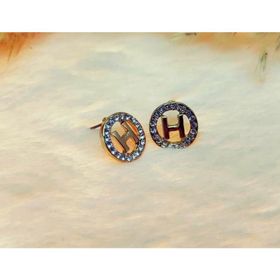 Hdmarketim Vintage Swaraoski Taşlı Harfli Küpe