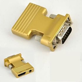 Hdmi To Vga Çevirici Ses Çıkışlı