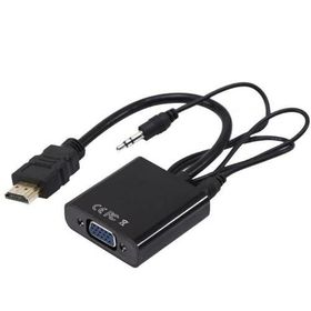 Hdmi To Vga Çevirici Ses Çıkışlı