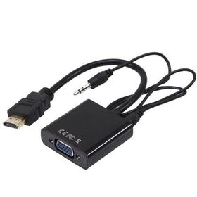 Hdmi To Vga Çevirici Ses Çıkışlı