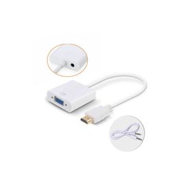 Hdmi To Vga Çevirici Ses Çıkışlı