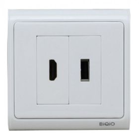 Hdmi -Usb Duvar Prizi
