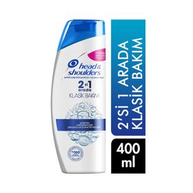 Head & Shoulders 2 si 1 Arada Erkeklere Özel Saç Dökülmelerine Karşı 400 Ml Şampuan