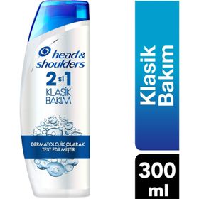 Head & Shoulders 250 ml Klasik 2'si 1 Arada Şampuan