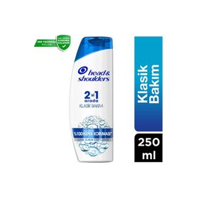 Head & Shoulders 2'si 1 Arada Klasik Bakım 250 ml Kepeğe Karşı Etkili Şampuan