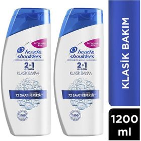 Head & Shoulders 2'si 1 Arada Klasik Bakım 2x600 ml Şampuan