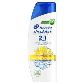 Head & Shoulders 2'si 1 Arada Limon Ferahlığı 330 ml Yağlı Saçlar İçin Şampuan