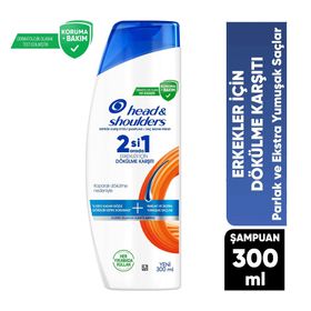 Head & Shoulders 300 ml 2'si 1 Arada Erkeklere Özel Dökülme ve Kepek Karşıtı Şampuan