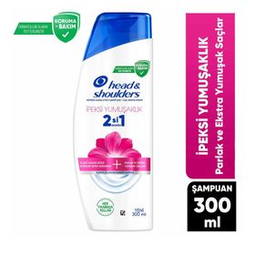 Head & Shoulders 300 ml 2'si 1 Arada İpeksi Yumuşaklık Kepek Karşıtı Şampuan