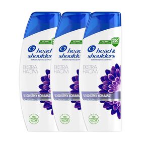 Head & Shoulders 3x330 ml Ekstra Hacim Kepek Karşıtı Günlük Kullanım Şampuan