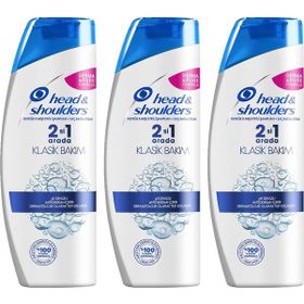 Head & Shoulders 3x350 ml Klasik Bakım Şampuan