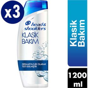 Head & Shoulders 400 Ml X 3 Kepek Karşıtı Şampuan Klasik Bakım